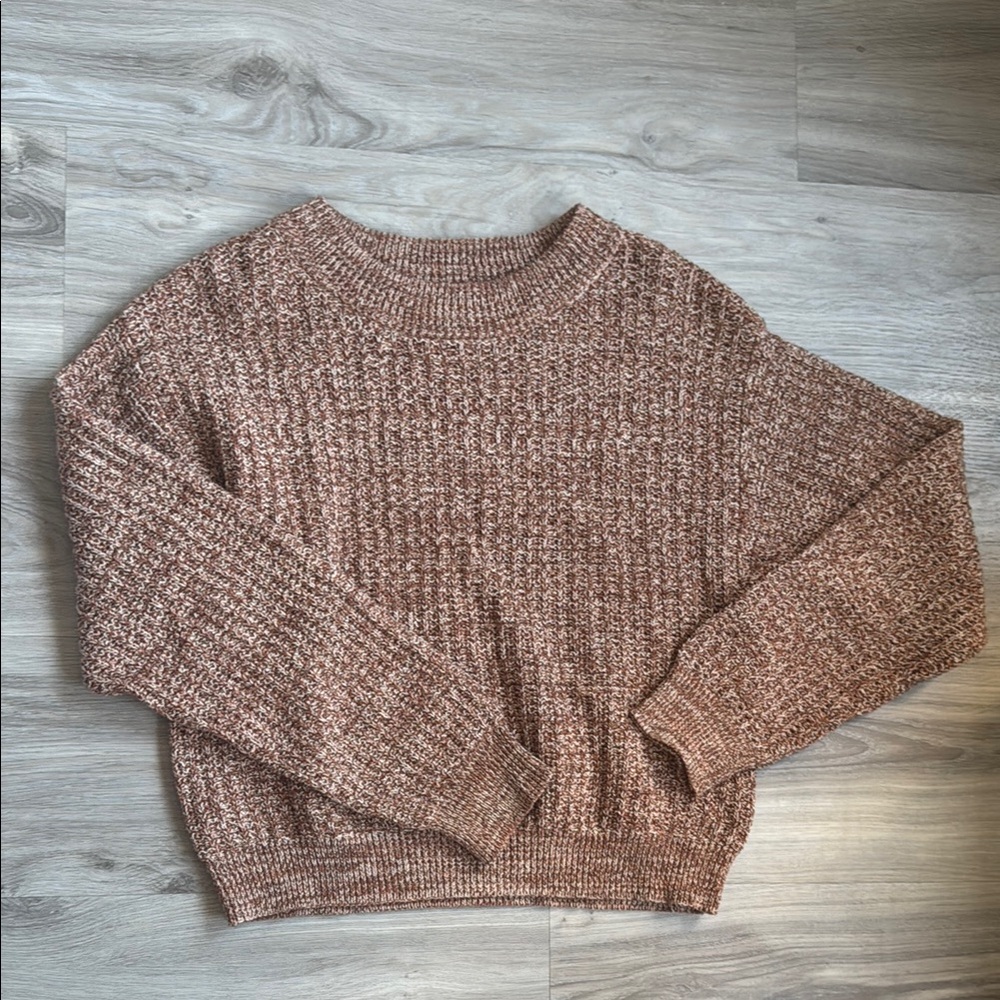Cozy Knit Women's Sweater - Brown